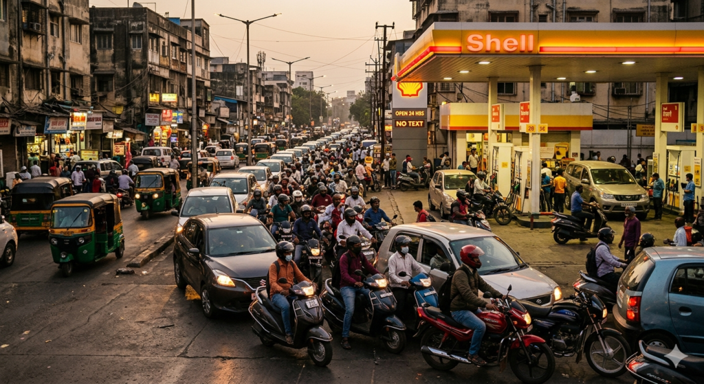 Crucial Fuel Panic India