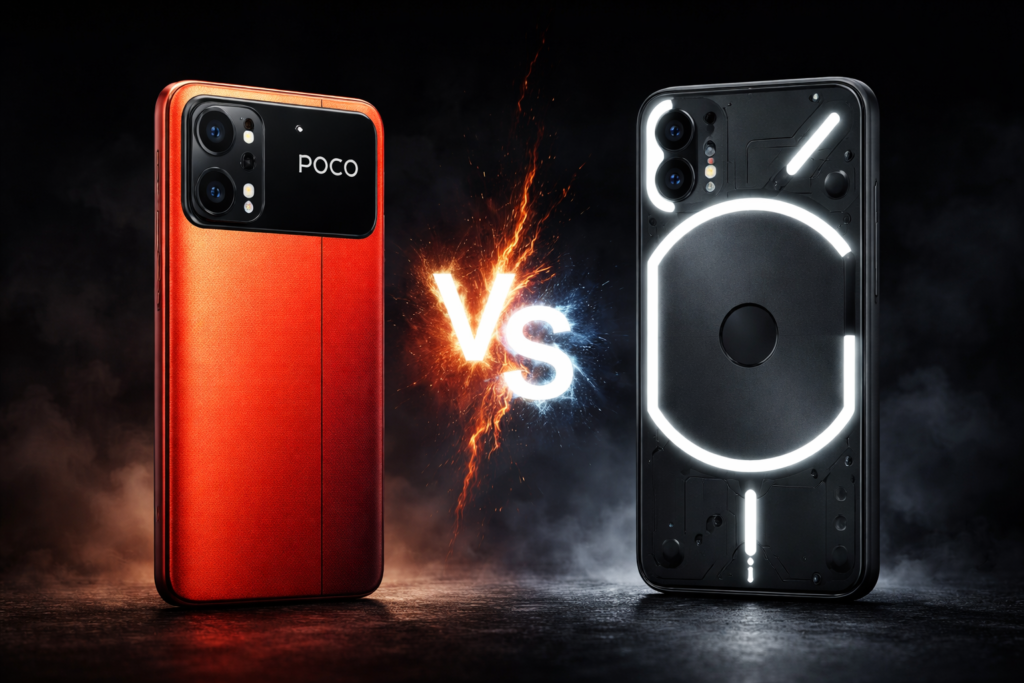 Poco X8 Pro vs Nothing Phone 4a comparison kaun best hai