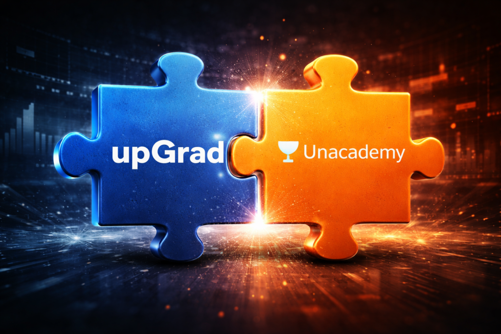 upGrad Unacademy acquisition 2026 EdTech India deal Hindi