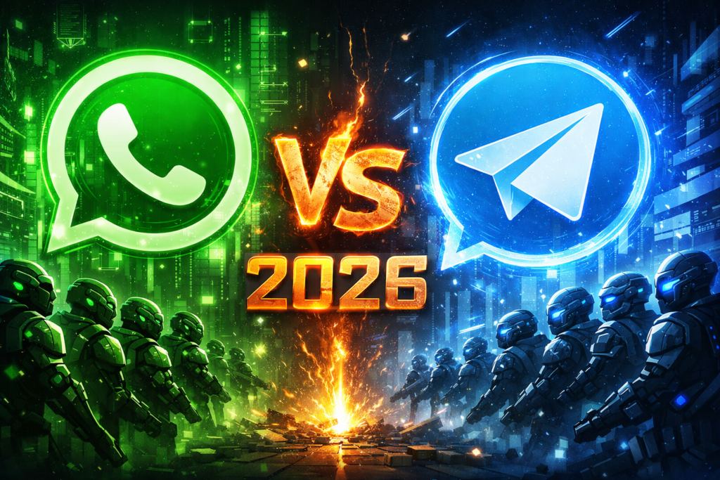 “WhatsApp vs Telegram 2026 comparison”