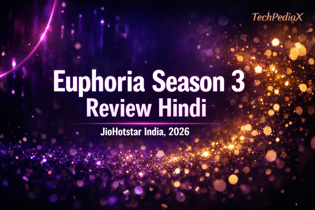 Euphoria Season 3 2026 — Zendaya as Rue Bennett in HBO's final season, JioHotstar India
